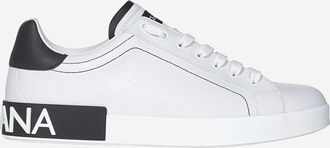 Dolce & Gabbana Portofino kalfsleren sneakers