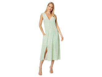 Equipment Alice Dress Womens Clothing Nature/White/Jadesheen : XS, Polyester/Silk