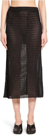 Maison Margiela Mujer, Faldas, Negro, Talla: S