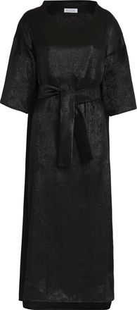 Gloria Coelho Abito con mezze maniche - Nero