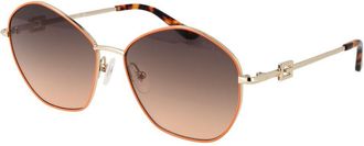 Guess Gouden Metaal & Plastic Zonnebril