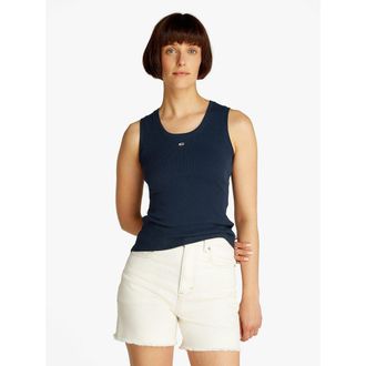 Tommy Jeans Tanktop met ronde hals