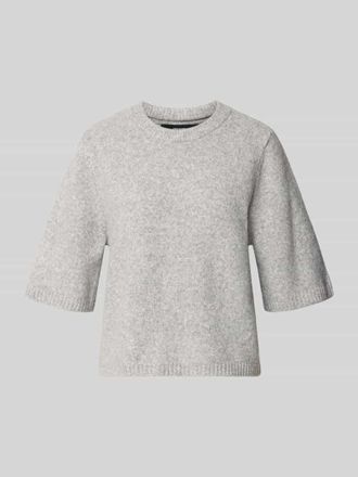 Vero Moda Oversized Pullover mit Woll-Anteil Modell BOOM in Hellgrau, Gr&ouml;&szlig;e XL
