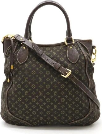 Louis Vuitton Pre-owned Tote Bags, female, Brown, Size: ONE SIZE Pre-owned Mini Lin Tote M92215
