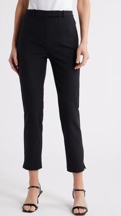 Theory Bistretch High Waist Taper Pants in Black at Nordstrom Rack, Size 8