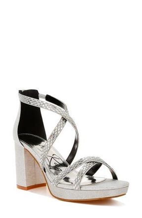 London Rag Infatuated Sandal in Silver at Nordstrom Rack, Size 6