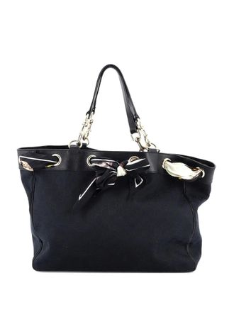 Gucci Positano GG Canvas Large tote bag - Zwart