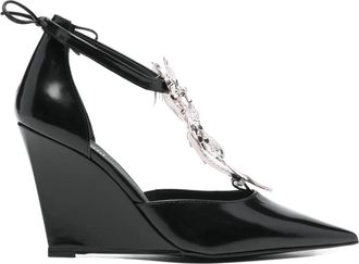 Coperni 95 mm Dragon pumps met sleehak - Zwart