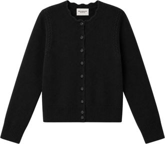 Isabel Marant Truien & Vesten, Dames, Zwart, S, Polyester, Naia Cardigan
