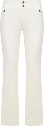 Etro Wide Broeken - Dames - Wijde Broeken - Beige - XS - Broeken