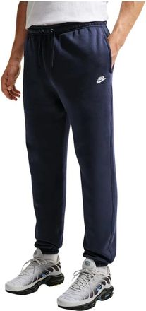 Nike Club Cuffed Brushed Fleece Pants - Heren - Sport - Blauw - Maat: 2XL Fleece