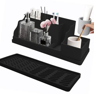 OEM Estuche Peque&ntilde;o Adhesivo Para Pasta De Dientes, Funciona En Interiores - Negro