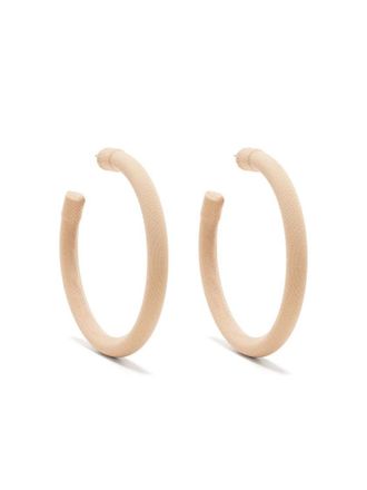 Maison Margiela Mm6 Large Open Hoop Earrings