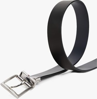 Tommy Hilfiger Mens Reversible Leather Belt - Navy - 40