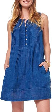 Faherty Isha Sleeveless Organic Cotton Dress in Indigo at Nordstrom Rack, Size Xx-Large