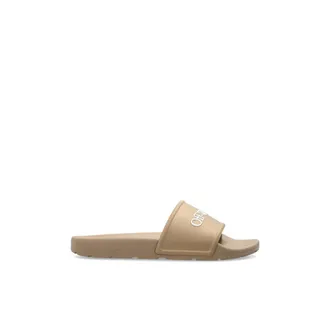 Off-white Sliders, female, Beige, Size: 10 US Bookish Slides