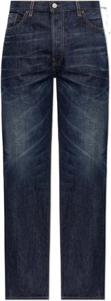 Acne Studios 1996M Straight-leg Jeans - Heren - Regular Fit Jeans - Blauw - XL - Katoen - Jeans