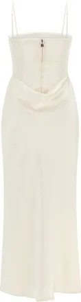 Rotate Corsage Dress - Cream