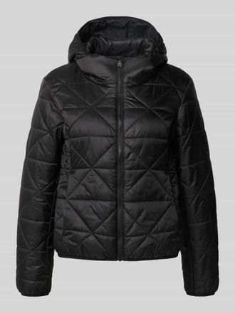 HUGO BOSS Regular Fit Steppjacke mit Kapuze Modell FANDINE-1 in Black, Gr&ouml;&szlig;e XL