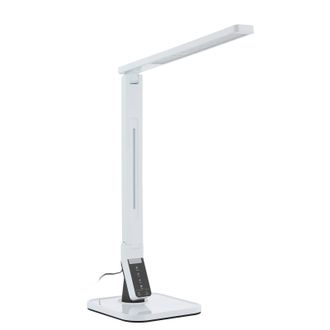Lindby Lindby - L&aacute;mpara De Mesa Led eleni En Blanco Pl&aacute;stico