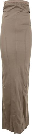 Rick Owens Gonna in cotone - Toni neutri