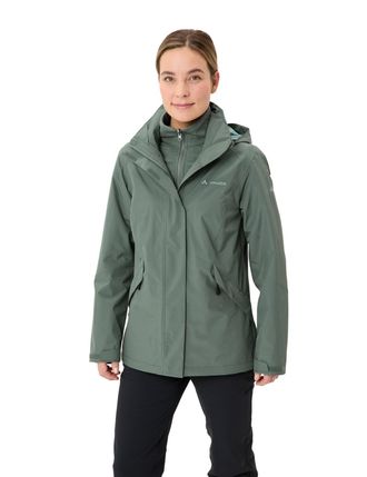 Vaude 3-in-1-Funktionsjacke VAUDE WOMENS ROSEMOOR 3IN1 JACKET II, Damen, Gr. 34, gr&uuml;n (agave), Obermaterial: 100% Polyester. Futter: 100% Polyester, normal,