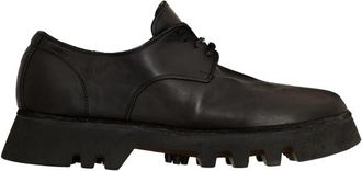 Guidi Zoomorphic Derby Schoenen - Heren - Veterschoenen - Zwart - 44 EU - Schoenen