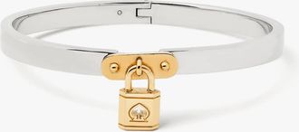 Kate Spade New York Lock And Spade Charm Bangle