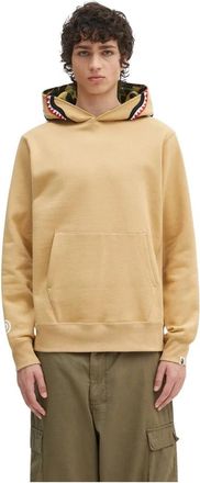 A Bathing Ape A Bathing APE - ABC Camo Shark Pullover - Heren - Sweatshirts & Hoodies - Beige - Maat: 2XL Katoen