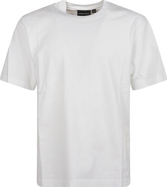 Canada Goose Novo Plain White Cotton T-Shirt