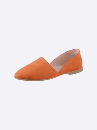 Heine Slipper HEINE, Damen, Gr. 36, orange, Textil, Schuhe Slipper