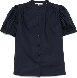 Frame Denim The Gathered top - Blue