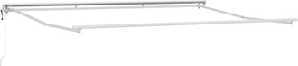 vidaXL Electric Awning Frame 4,5 X 3,5 M Blanco Vidaxl