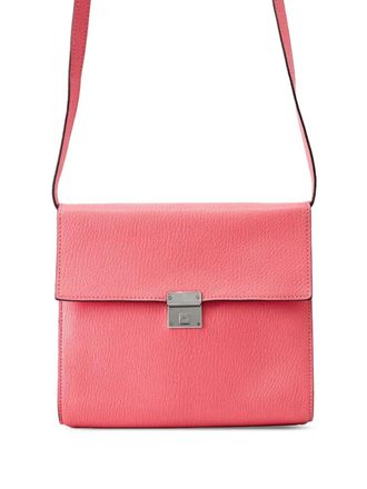 Herm&egrave;s 2019 Chevre Mysore Clic 16 Wallet On Strap crossbody bag - Rosa