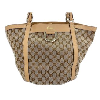 Gucci Beige Tote Bag (Pre-Owned)