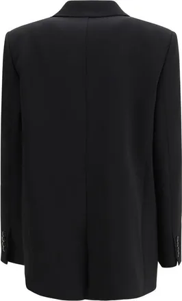Max Mara Womens Black Triacetate Blazer Clothing