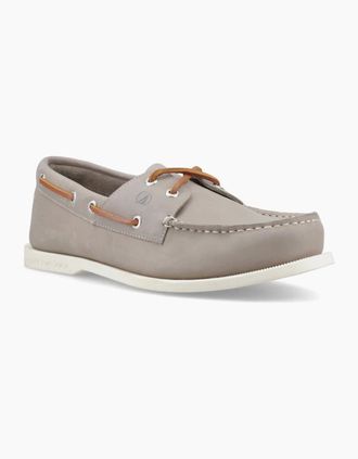 Sperry Top-Sider Mens Tacoma 2 Eye Mens Boat Shoes - Grey - Size: 12