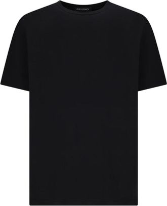 Our Legacy New Box T-Shirt - Heren - T-shirts - Zwart - 2XL - Katoen - Tops