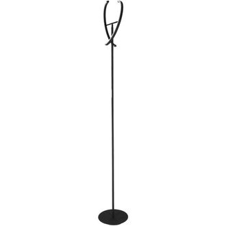 Loops Stylish Modern Black LED Floor Lamp for Home & Indoor Spaces