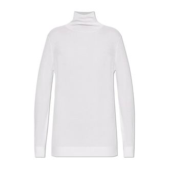 Lisa Yang Danette Turtleneck - Dames - Cashmere truien - Wit - S - Kasjmier - Truien & Vesten