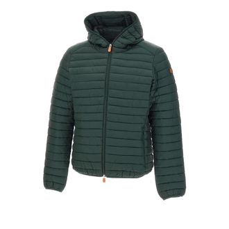 Save The Duck Down Jackets, male, Green, Size: 2XL Donald Down Jacket