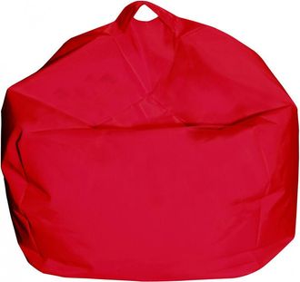 Talamo Italia Talamo Italia - Dmora Puf elegante, color rojo, Medidas 65 x 50 x 65 cm, con embalaje reforzado