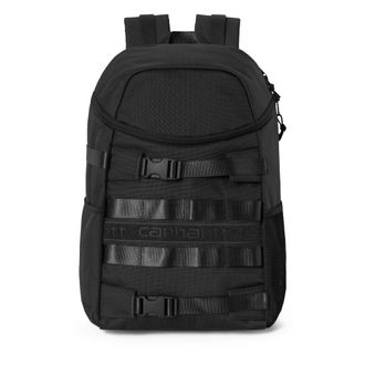 Carhartt Work in Progress Carhartt Wip, Backpacks, male, Black, Size: ONE SIZE Prescott Backpack