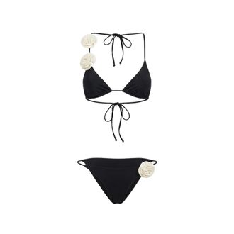 La Reveche Dames, Badkleding, Zwart, Maat: M Polyamide