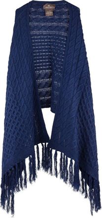 Patricia Nash Oversize Cable Knit Scarf in Navy at Nordstrom Rack