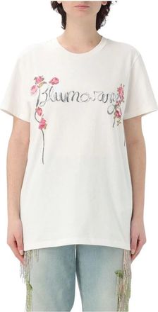 Blumarine Floral Embellished T-Shirt