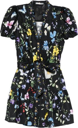 Alice & Olivia Alice + Olivia Cora mini-jurk