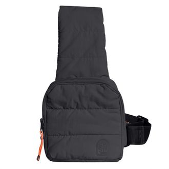 Parajumpers Womens One Shoulder Puffer Bag In Black