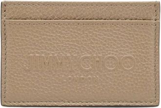 Jimmy Choo London Pre-owned Wallets, female, Beige, Size: ONE SIZE Pre-owned Leather Wallet