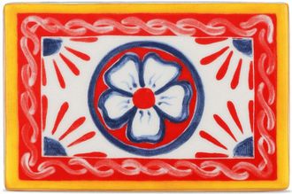 Dolce & Gabbana Sottobicchiere medio in porcellana - Rosso